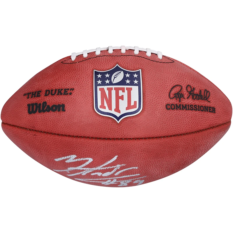 Mark Andrews Baltimore Ravens Autographed Duke Game Football