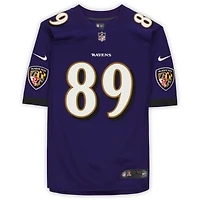 Maillot Nike violet dédicacé par Mark Andrews Baltimore Ravens