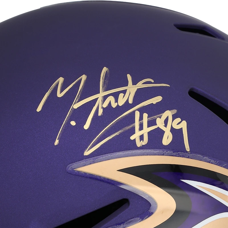 Mark Andrews Baltimore Ravens Autographed Riddell 2026 Alternate Speed Replica Helmet