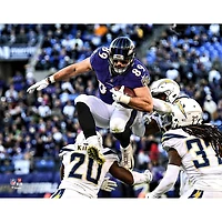 Photographie non signée du défenseur des haies Mark Andrews Baltimore Ravens