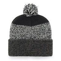 V111020 RAV BKB NFL Chapeau en tricot à revers statique avec pompon POM F-STATC03ACE-BKB