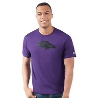 T-shirt violet pour homme Starter Baltimore Ravens Prime Time