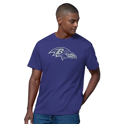 Men's Starter  Purple Baltimore Ravens Thursday Night Gridiron T-Shirt