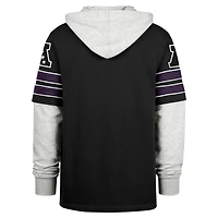 Sweat à capuche '47 noir Baltimore Ravens Double Header Blitz Cornerback pour hommes