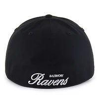 Casquette ajustée noire « 47 » pour homme, modèle Foundational Franchise des Baltimore Ravens