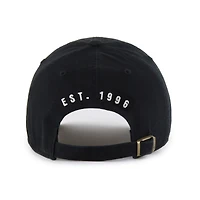 Men's '47  Black Baltimore Ravens Hard Hat Clean Up Adjustable Hat