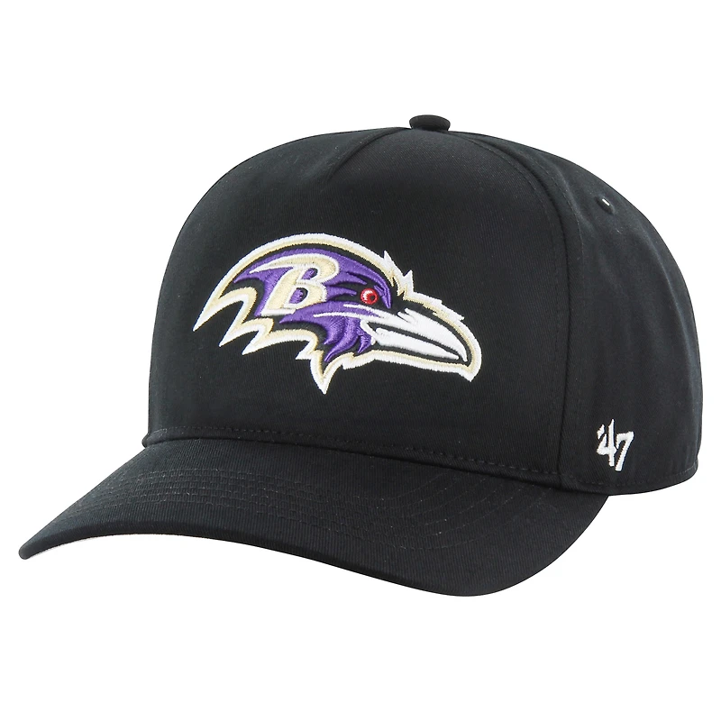 Casquette ajustable Hitch '47 noire pour homme des Baltimore Ravens