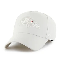 Men's '47 Cream Baltimore Ravens Ballpark Offside Adjustable Hat