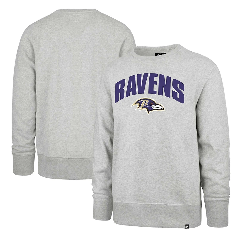 Sweat-shirt gris '47 pour hommes des Ravens de Baltimore