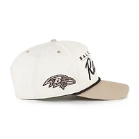 Men's '47  Natural/Tan Baltimore Ravens Neutral Terrain Hitch Rope Adjustable Hat