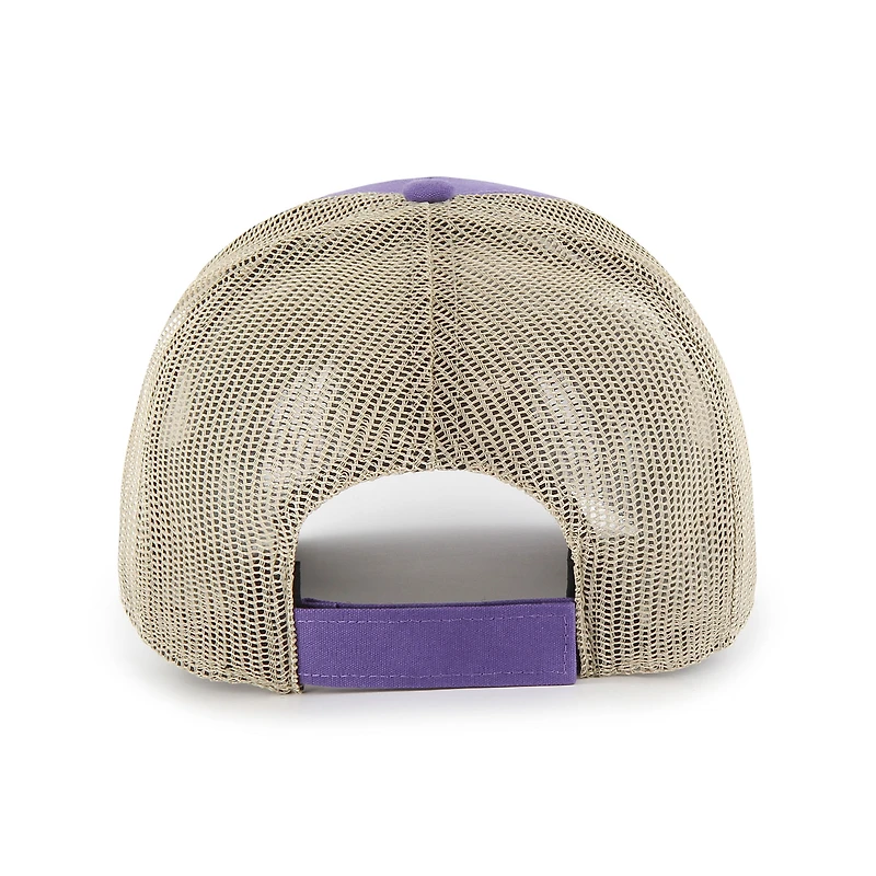 Men's '47 Purple/Natural Baltimore Ravens Rawhide Trucker Adjustable Hat