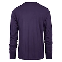 T-shirt à manches longues violet Baltimore Ravens '47 pour homme Purple Rising Super Rival
