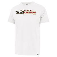 T-shirt Franklin '47 blanc avec drapeau des Ravens de Baltimore pour hommes