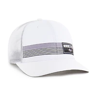 Casquette ajustable blanche « Ravens de Baltimore » Rangefinder Trucker pour homme, modèle 1947