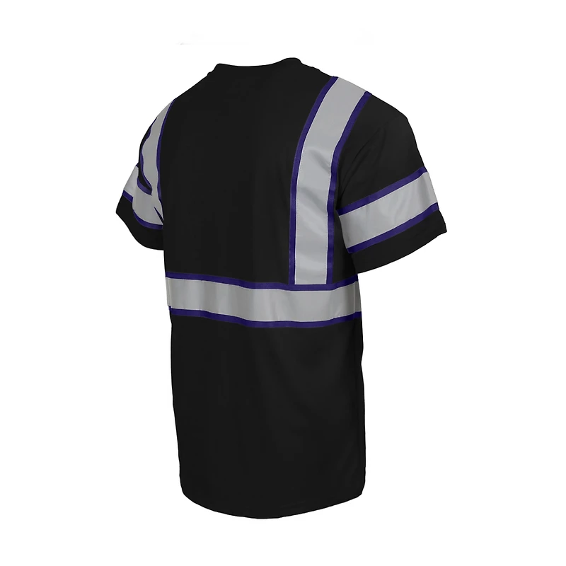 Men's Black Baltimore Ravens Safety Heavyweight T-Shirt