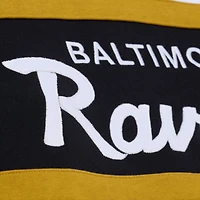 Men's Black Mitchell & Ness  Baltimore Ravens Head Coach Hoodie