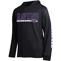 Men's Champion Black Baltimore Ravens All Star Hooded T-Shirt