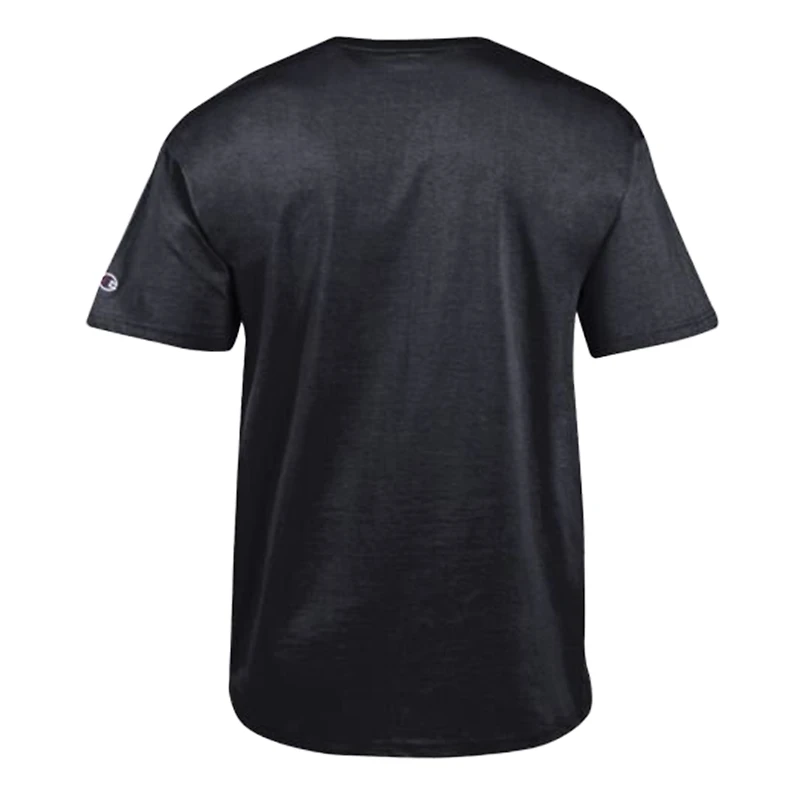 T-shirt Champion violet pour homme avec logo en arc des Ravens de Baltimore