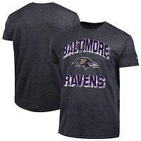 T-shirt Champion noir Baltimore Ravens Ultimate Tri-Blend pour homme