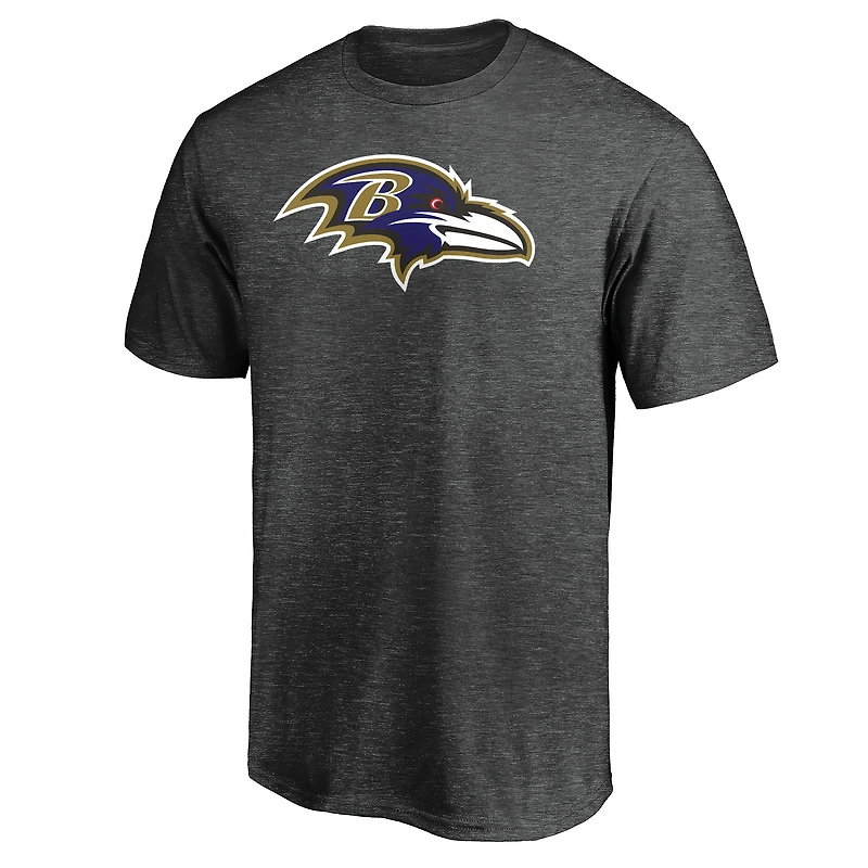 Men's  Charcoal Baltimore Ravens Primary Logo T-Shirt