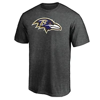 Men's  Charcoal Baltimore Ravens Primary Logo T-Shirt