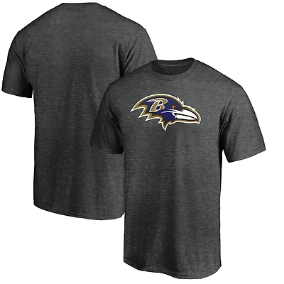 Men's  Charcoal Baltimore Ravens Primary Logo T-Shirt