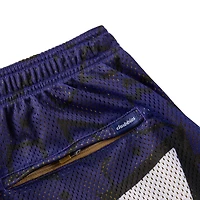 Short en maille violet Chubbies pour homme des Baltimore Ravens
