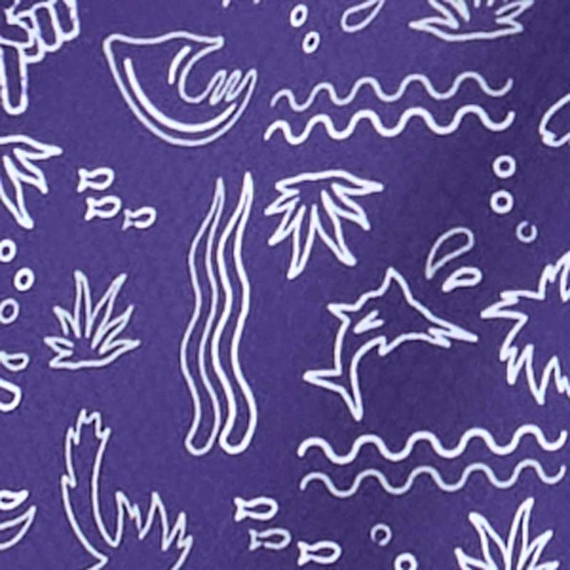 Chemise boutonnée Columbia PFG pour homme Baltimore Ravens Super Slack Tide Omni-Wick Purple