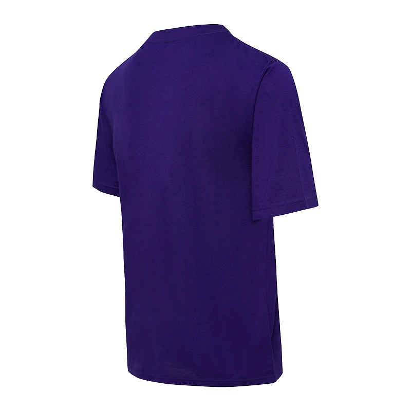 Ensemble de nuit pour hommes Concepts Sport violet/noir Baltimore Ravens Arctic T-shirt et pantalon pyjama