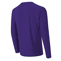 Men's Concepts Sport  Purple Baltimore Ravens Chestnut Long Sleeve Top & Pants Set