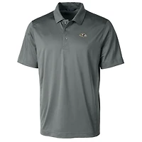 Polo extensible texturé Prospect pour homme Cutter & Buck Steel des Baltimore Ravens