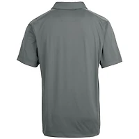 Polo extensible texturé Prospect pour homme Cutter & Buck Steel des Baltimore Ravens