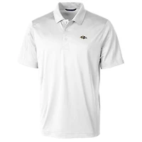 Men's Cutter & Buck White Baltimore Ravens Prospect Textured Stretch Big Tall Polo