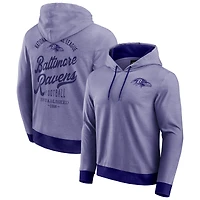 Men's Darius Rucker Collection by Fanatics Purple Baltimore Ravens Tonal Knit Pullover Hoodie