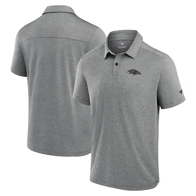 Men's Fanatics Black Baltimore Ravens Front Office Tech Polo