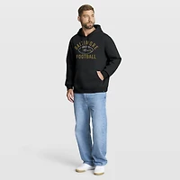 Sweat à capuche noir Fanatics pour homme des Baltimore Ravens Fumblerooski Legacy