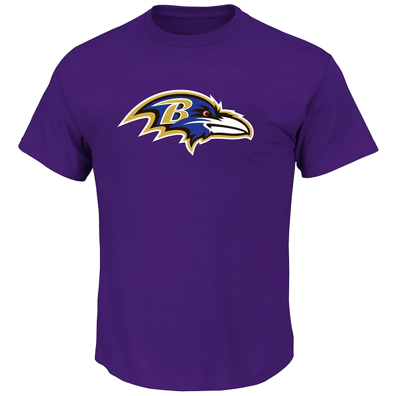 Men's Fanatics Derrick Henry Purple Baltimore Ravens Big & Tall Name Number T-Shirt