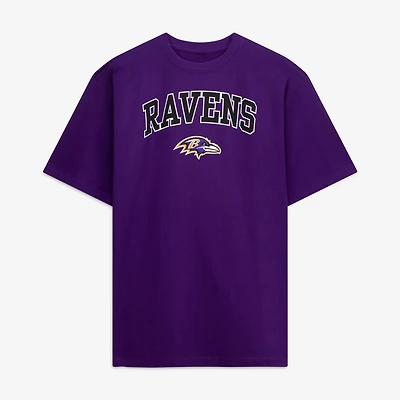 Men's Fanatics Purple Baltimore Ravens Big & Tall Arch Logo T-Shirt