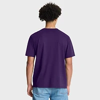 T-shirt violet Fanatics pour homme, motif Chop Block Legacy des Baltimore Ravens
