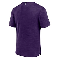 Men's Fanatics Purple Baltimore Ravens Defender Evo T-Shirt
