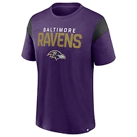 Men's Fanatics Purple Baltimore Ravens Home Stretch Team T-Shirt