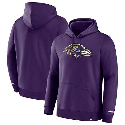Men's Fanatics  Purple Baltimore Ravens Pylon Cam Legacy Pullover Hoodie