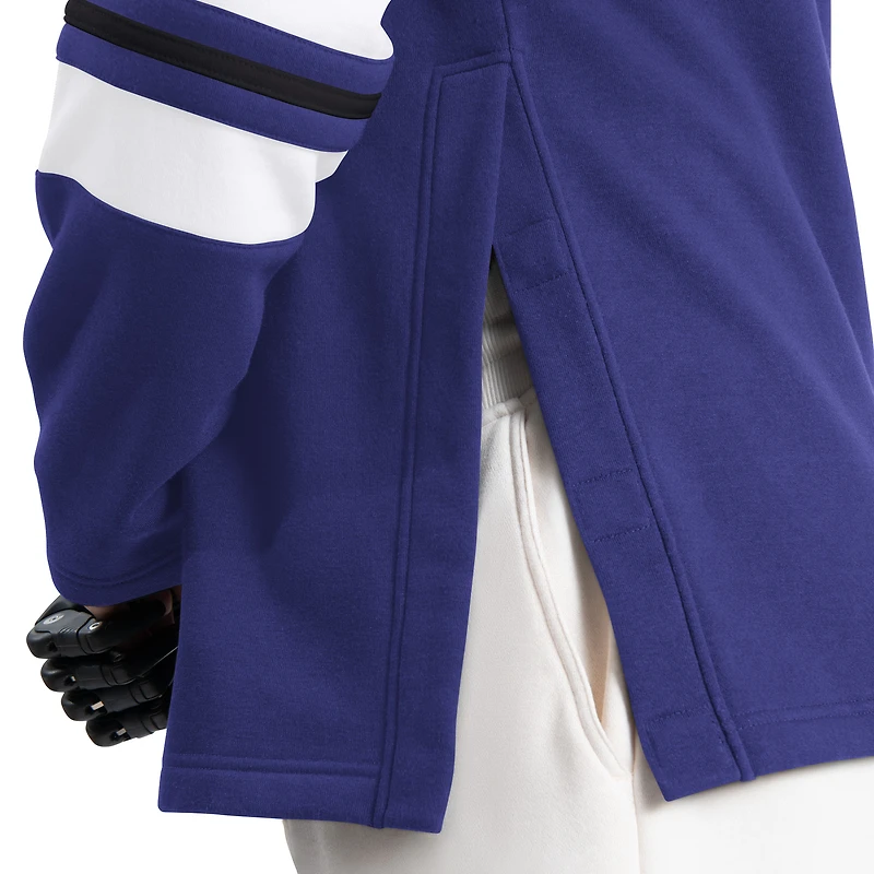 Sweat-shirt ras du cou adaptatif Lord Stanley violet G-III Sports by Carl Banks pour homme des Baltimore Ravens
