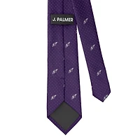 Men's J. Palmer Baltimore Ravens Game Day Polka Dot Tie