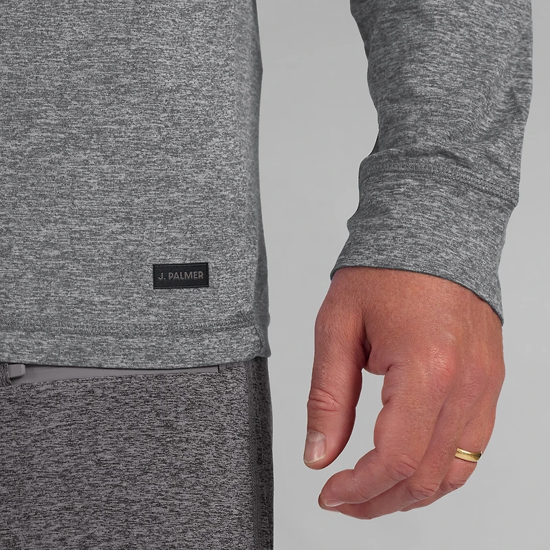 Men's J. Palmer Black Baltimore Ravens Four Down Long Sleeve T-Shirt