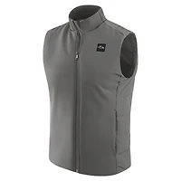 Men's J. Palmer  Graphite Baltimore Ravens Front Office Full-Zip Vest