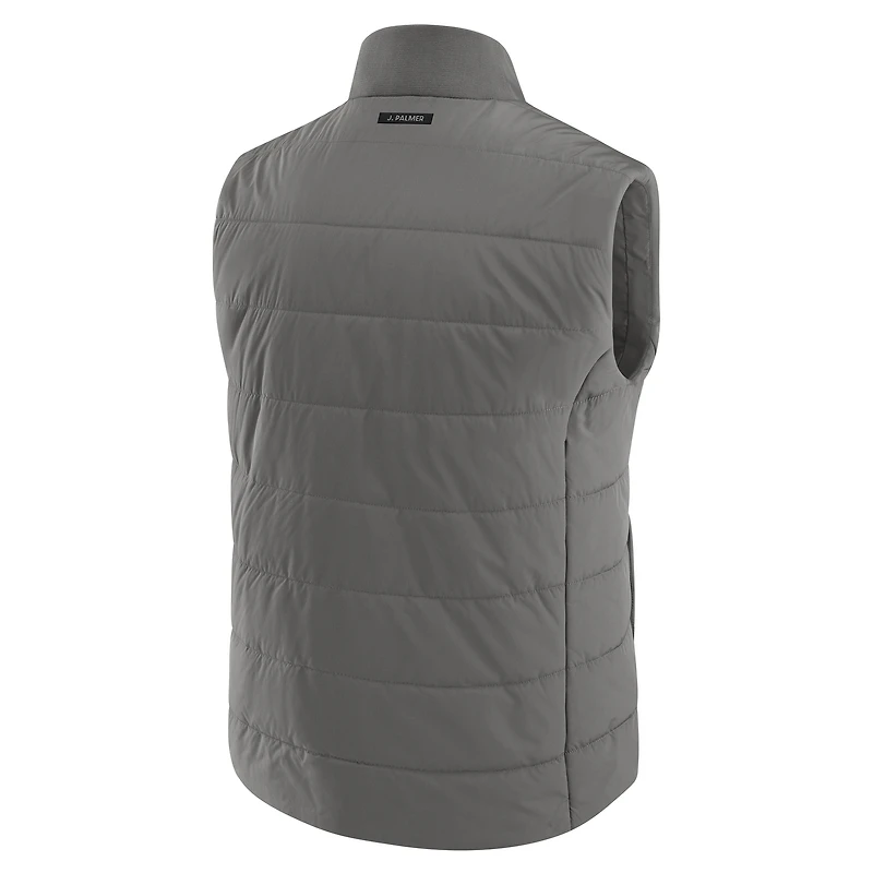Men's J. Palmer  Graphite Baltimore Ravens Front Office Full-Zip Vest