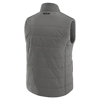 Men's J. Palmer  Graphite Baltimore Ravens Front Office Full-Zip Vest