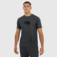 Men's J. Palmer  Graphite Baltimore Ravens Players Lounge Tri-Blend T-Shirt