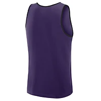 Débardeur violet à logo athlétique pour homme des Baltimore Ravens, succès inégalé